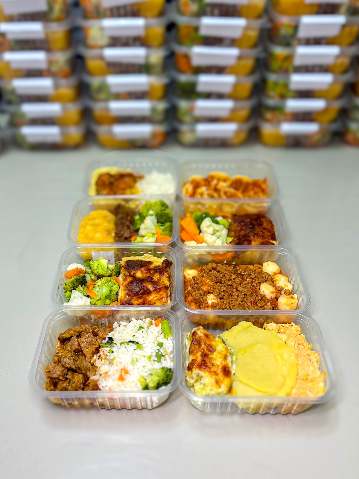 Escondidinho de aipim